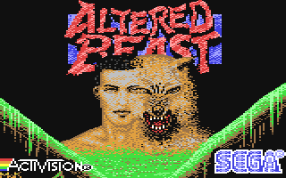 Altered Beast Title Screen